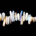 8x5-13x5mm Australian Opal Top Drill Plain Nuggets 18 inch 206 beads