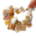 8x5-22x12mm Sedona Drusy Freeform Beads 8 inch 40 pieces