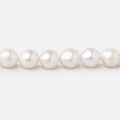 8x7-9x8mm Off White Petite Ultra Baroque Freshwater Pearls 15.5 inch 46 Beads AA