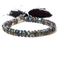 9mm Labradorite Beads Plain Rondelle Beads 8 inch 55 pieces