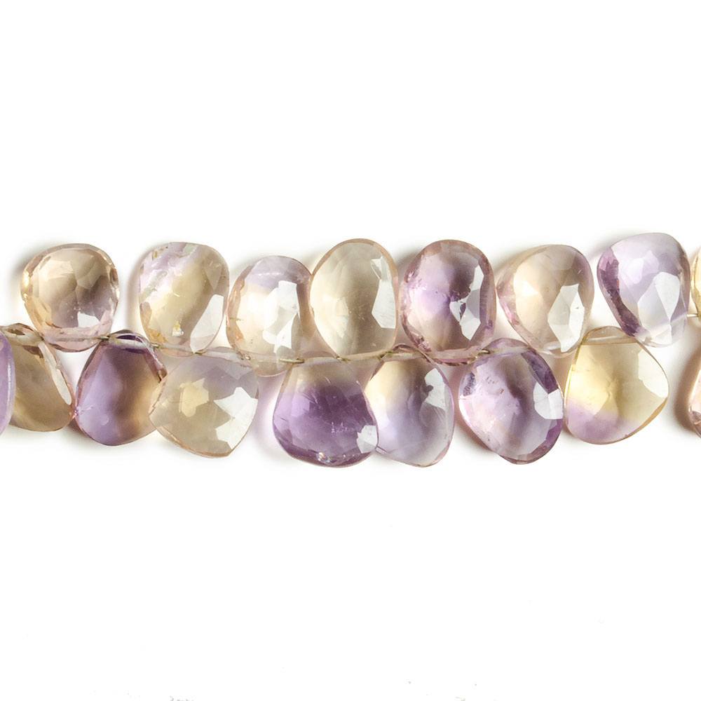 9x7-12x8mm Ametrine Freeform Briolette 8 inch 46 beads