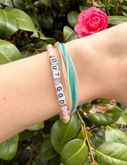 Doch Gott Brief-Armband