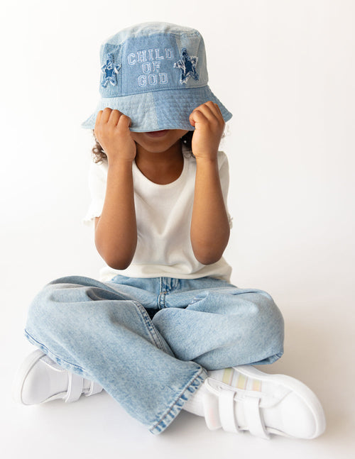 Child of God Jeans-Anglerhut für Kinder