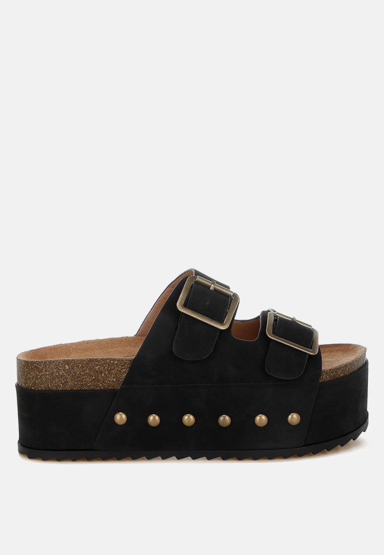 Impala Studded Faux Leather Slip Ons