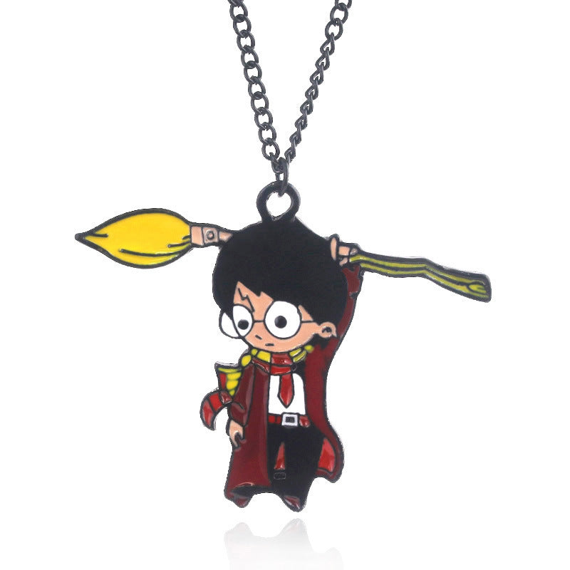 Owl Pharmacy Bottle Death Holy Device Necklaces