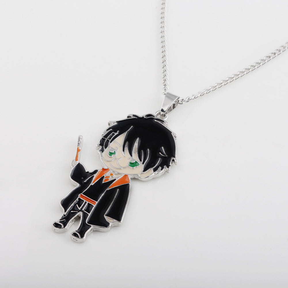 Owl Pharmacy Bottle Death Holy Device Necklaces