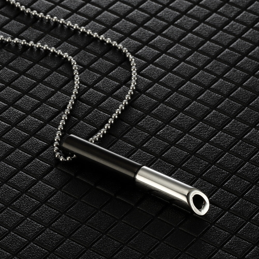 Matching Adjustable Breathing Decompression Ornament Stainless Steel Accessories Necklaces