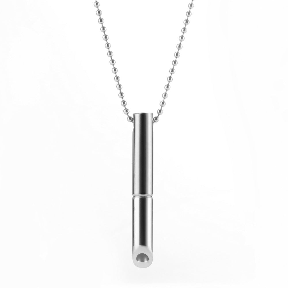 Matching Adjustable Breathing Decompression Ornament Stainless Steel Accessories Necklaces