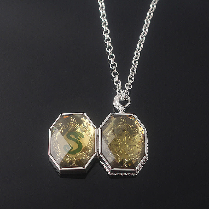 Owl Pharmacy Bottle Death Holy Device Necklaces