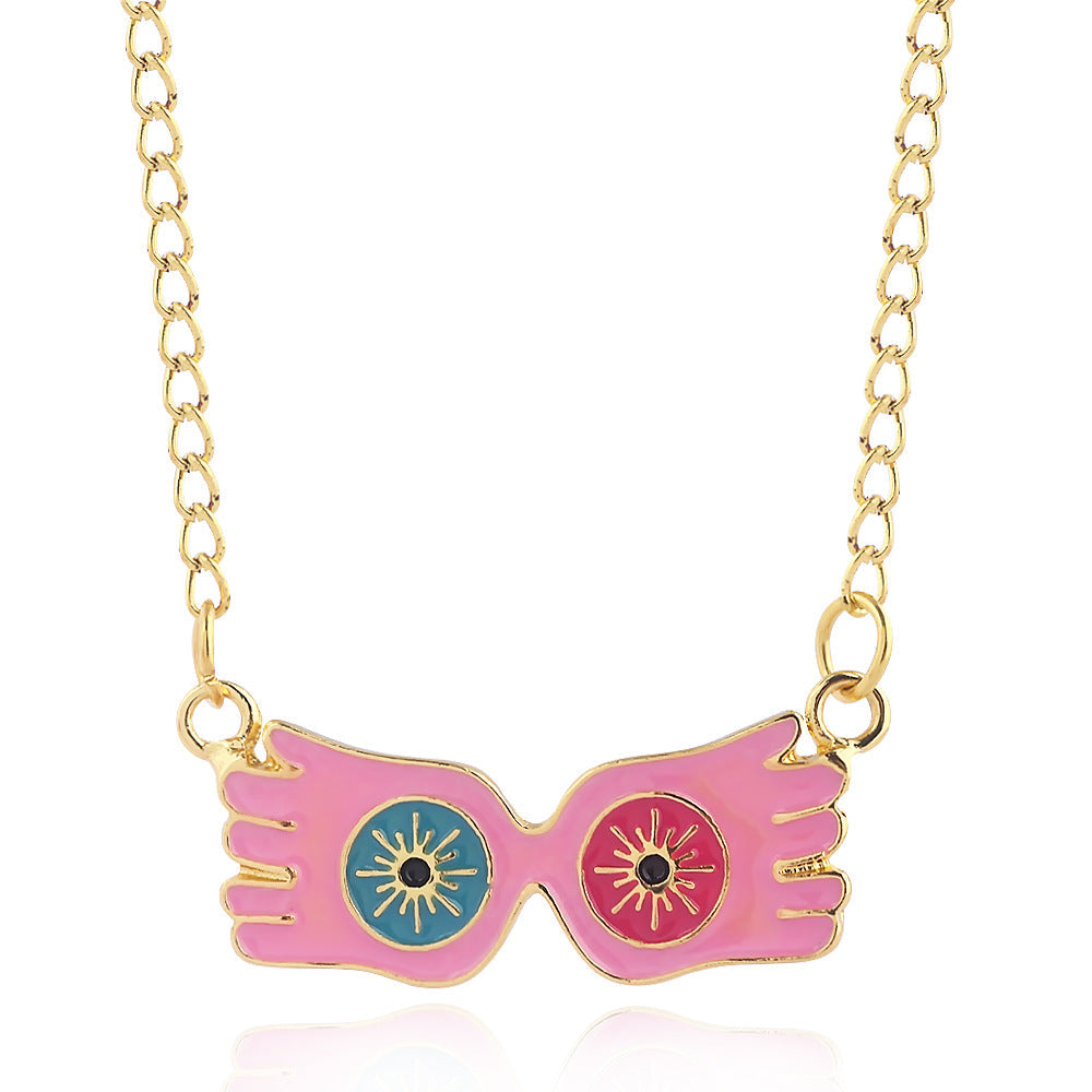 Owl Pharmacy Bottle Death Holy Device Necklaces