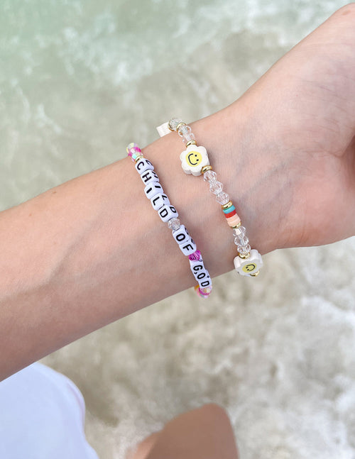 Kind Gottes Buchstabenarmband