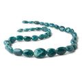Grandidierite plain nuggets 17 inch 35 beads 9x7-18x15mm A grade