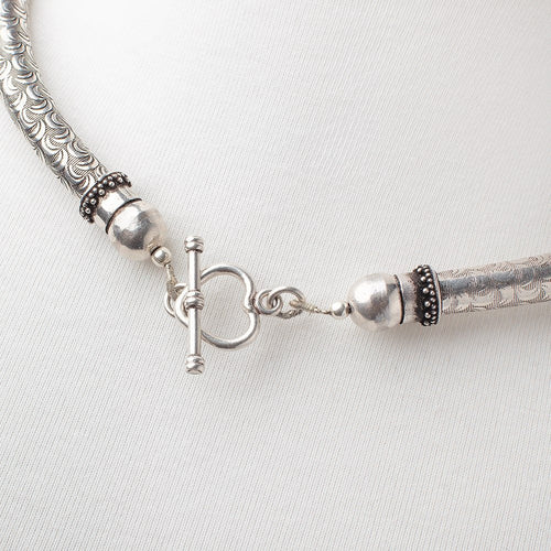 Labradorite Faceted Tear Drop Antiqued Silver Necklace and Earring Set AAA