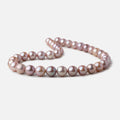 Tri Color Baroque Freshwater Pearls 16 inch 37 pearls 10mm - 11mm A